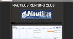 Desktop Screenshot of nautilusrunning.com